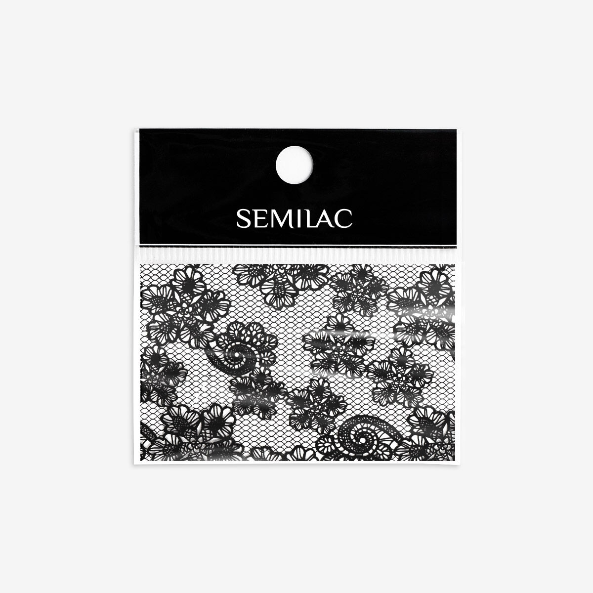 24 Semilac Black Lace
