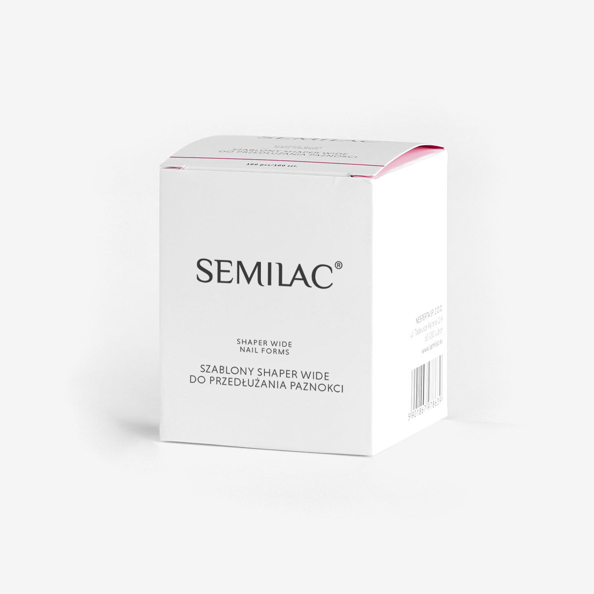 Semilac Shaper Wide Nail Forms - 100 szt.