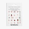 20 Semilac Water-based Nail Art Transfer Αυτοκόλλητα Αυτοκόλλητα Καλοκαίρι